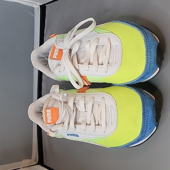 Puma Future Rider Play On Sneakers Retro Design Size 7 C Or 39 - Picture 4 of 9